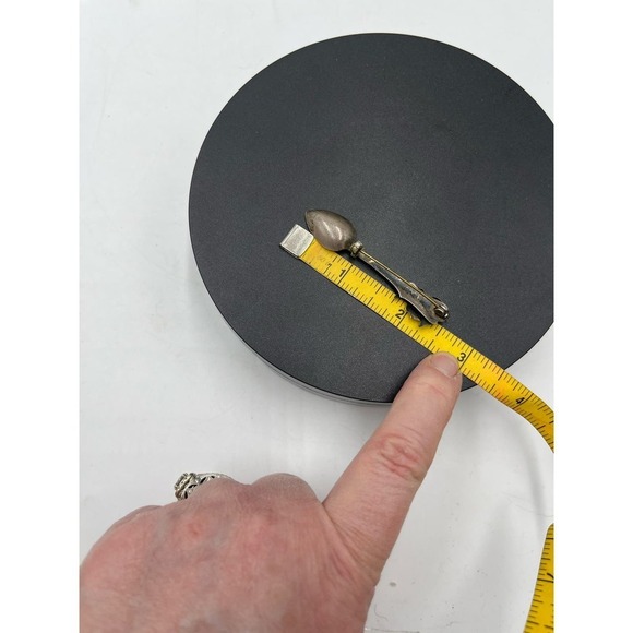 Sterling silver Roman soldier Spoon brooch Athene / Minerva Lapel Pin - Picture 13 of 13